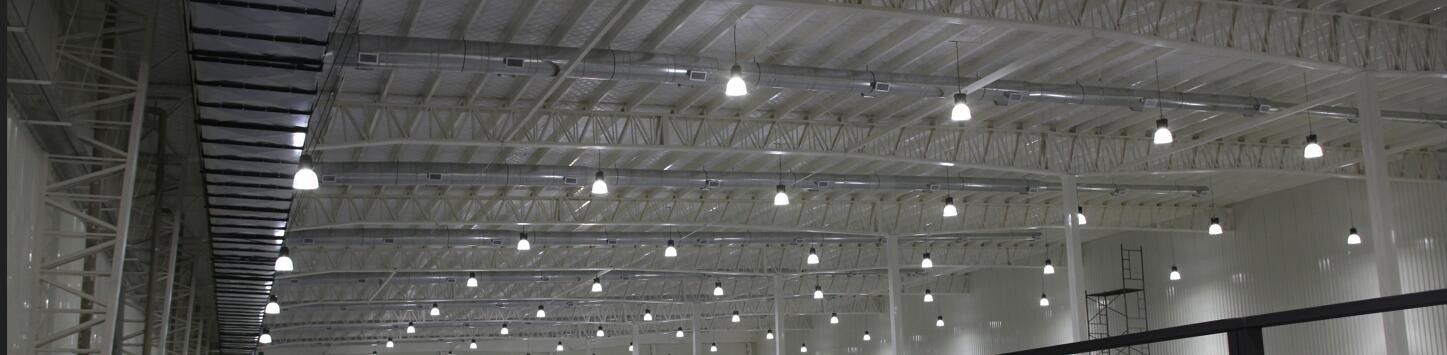 Lumières élevées imperméables de baie de LED